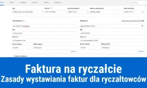 Jak wypełnić fakturę na ryczałcie bez błędów i z łatwością