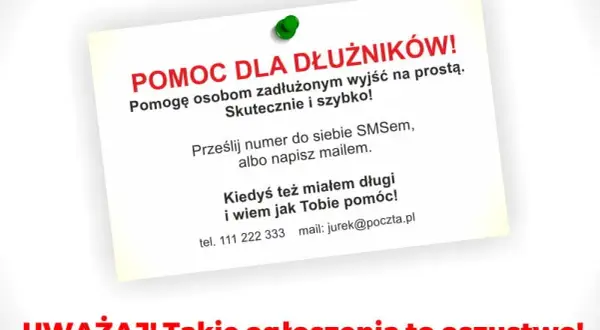 Czy jest ktoś kto pomaga zadłużonym w trudnej sytuacji finansowej?