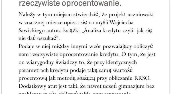 Jak obliczyć rzeczywiste oprocentowanie kredytu i uniknąć ukrytych kosztów